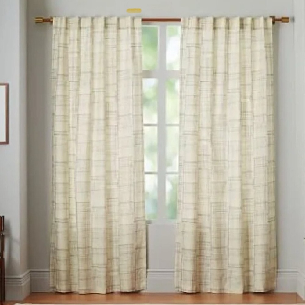 West Elm curtain panels (set of 2)